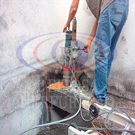 Furos em Concreto na Zona Leste